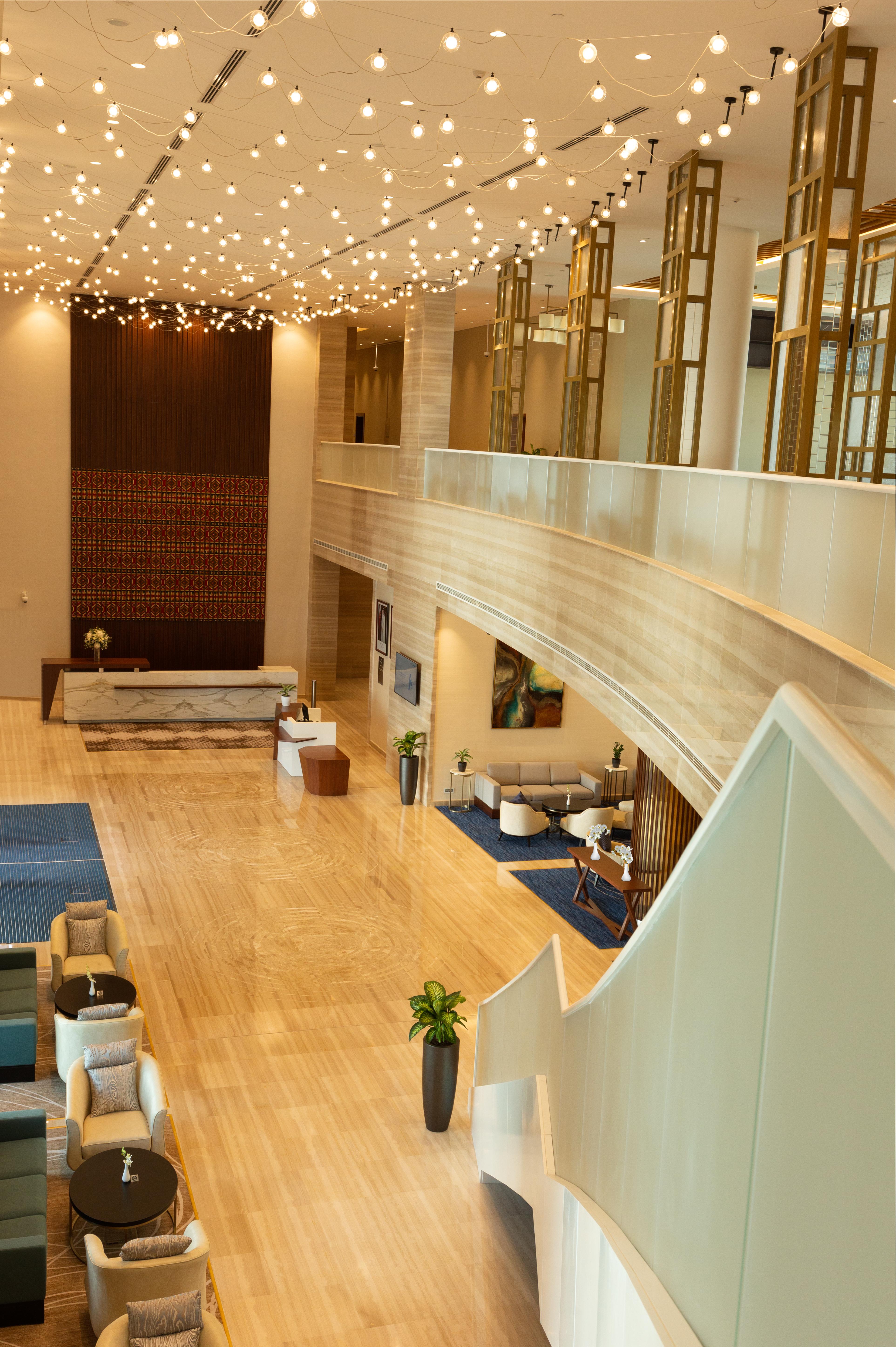 Dusitd2 Salwa Doha Hotel Exterior photo The lobby of the hotel
